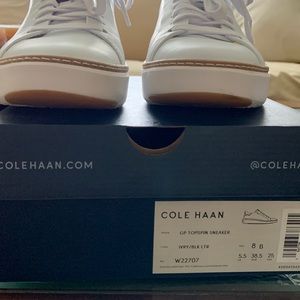 Cole Haan GP top spin sneaker ivory black